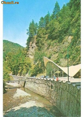 CP193-37 Olanesti. Izvorul de apa minerala nr. 24(pod) -carte postala circulata 1973 foto