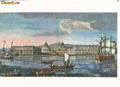 CP194-31 Grafica realizata de Hyacinthe Rigand in anul 1736. Anglia -Muzeul National de Istorie -carte postala necirculata foto