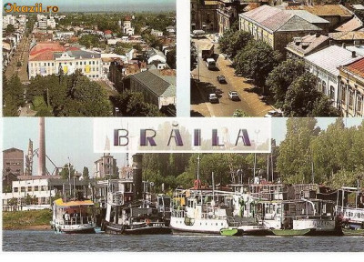 CP194-34 Braila -carte postala necirculata foto