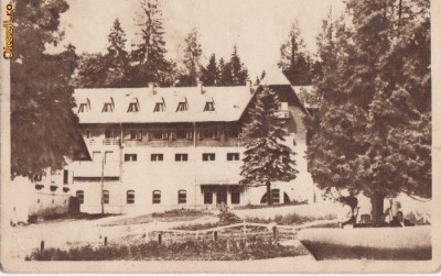 B18504 Borsec Pavilionul central al Ministerului Sanatatii foto