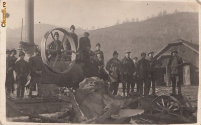 B18552 Constructia cailor ferate romane trenuri foto
