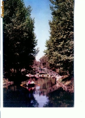 CP62-26-Pitesti -Vedere din parcul ,,Argesul&amp;quot;-RPR(circulata 1965)(pod) foto