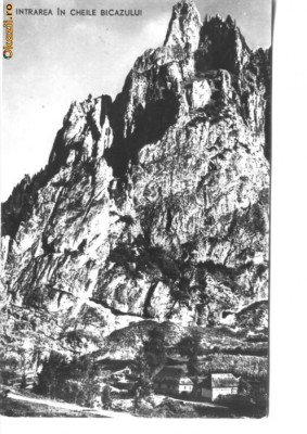 CP44-49-Intrarea in Cheile Bicazului-RPR foto