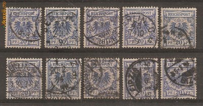 TSL01 GERMANIA, LOT STAMPILATE foto