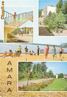 S13023 Amara vedere din statiune circulata foto