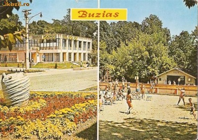 S12985 Buzias jud Timis strand Complex parc circulata foto