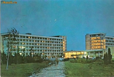S13035 Baile Amara complexul sanatorial al uniunii generale a sindicatelor din Romania circulata foto