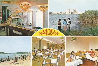 S13019 Amara Complexul sanatorial al uniunii generale a sindicatelor din Romania circulata foto
