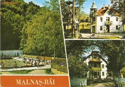 S12956 Malnas Baile Reci Vedere Posta circulata foto