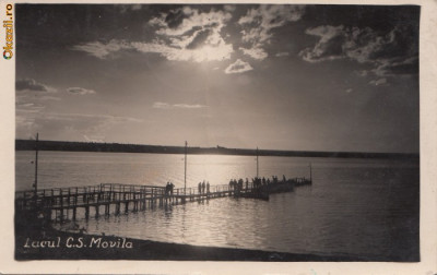 B19472 lacul C. S . Movila circulata foto