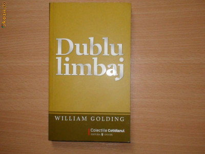 Dublu Limbaj William Golding RF15/4 foto