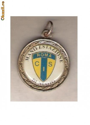 CIA 99 Medalie MANIFESTAZIONE DI NUOTO -CIS ROMA -dimensiuni circa 32X37 milimetri foto
