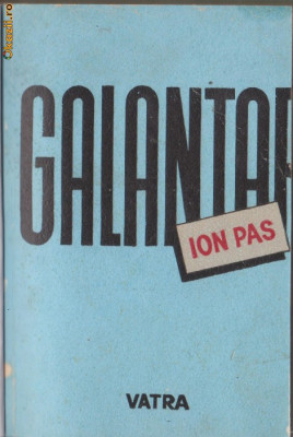 Ion Pas / GALANTAR - carti si oameni (editie interbelica) foto