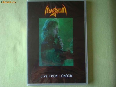 MAGNUM - Live From London - D V D NOU Sigilat foto