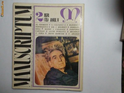 Manuscriptum 1974.nr 2 foto