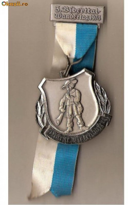 CIA 153 Medalie heraldica( cantaret la bucium ) - interesanta -(germana) foto