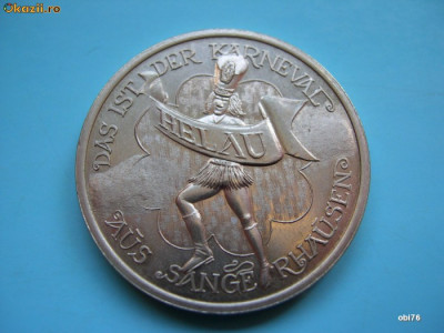 Medalie Carnavalul din Helau, Germania, 1981-1982 foto