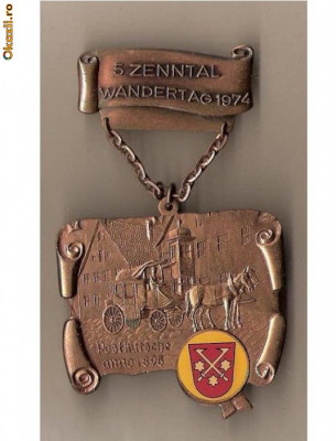 CIA 142 Medalie heraldica(caleasca) - interesanta -(germana) foto