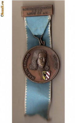 CIA 168 Medalie heraldica(MARTIN BEHAIM - 1459-1507) - interesanta -(germana) foto