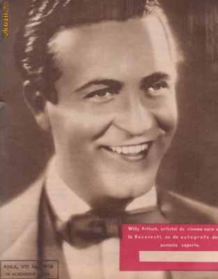 Revista Realitatea Ilustrata - nr.408 din 14 noiembrie 1934 foto