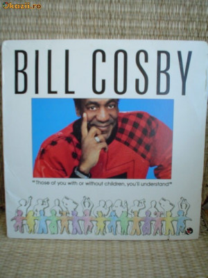 Bill Cosby THOSE OF YOU WITH OR WITHOUT CHILDREN 1986 disc vinyl lp geffen USA foto