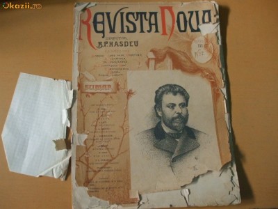 Revista Noua Dir. B. P. Hasdeu An III Nr. 7 foto