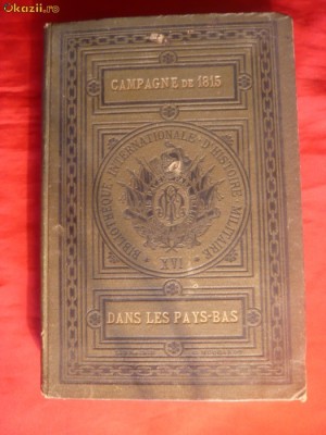 Precis de la Campagne de 1815- Napoleon -ed.1887 foto