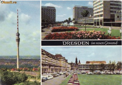 Ilustrata Germania-Dresda-RDG foto