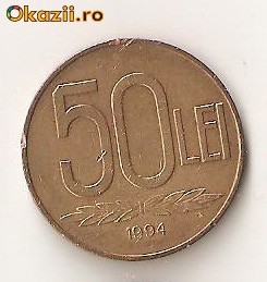 (MR03) 50 LEI 1994 EROARE foto