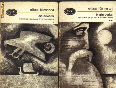Elias Lonnrot - Kalevala. Epopee populara finlandeza foto