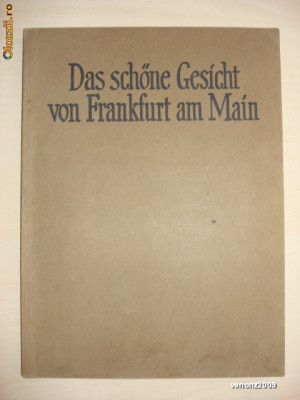 DAS SCHONE GESICHT VON FRANKFURT AM MAIN {1924} foto