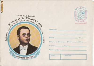 Personalitati - Constantin Bratescu -plic foto