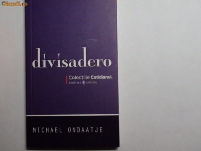 Divisadero-Michael Ondaatje foto