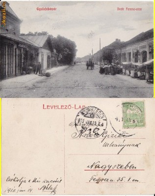 Alba Iulia -1910-rara foto
