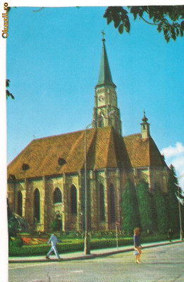 carte postala(ilustrata)-CLUJ-Catedrale Sf Mihail foto