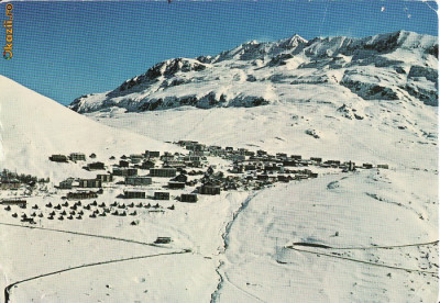 Ilustrata Franta- Alpeb D&amp;#039; Huez- Alpi foto