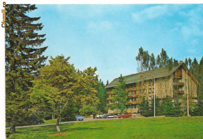 carte postala(ilustrata)-BRASOV-Hotel Poiana foto