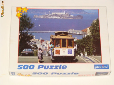 PUZZLE SAN FRANCISCO 500 BUCATI ! foto