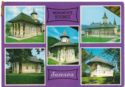 ilustrata-monumente istorice -SUCEAVA foto