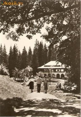 R 9296 Republica Populara Romana Borsec vedere circulata foto