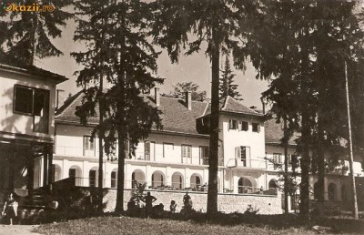 R 9288 Republica Populara Romana Borsec casa de odihna circulata foto