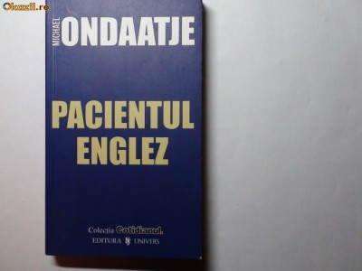 Pacientul englez- Michael Ondaatje foto