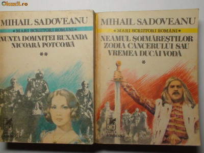 MIHAIL SADOVEANU OPERE 2 VOL foto