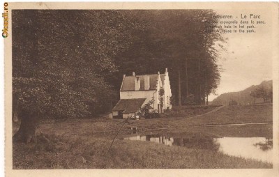 carte postala-BRUXELLES-FERVUEREN-Le parc foto