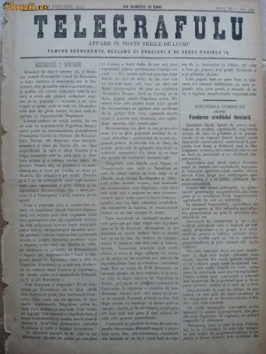 Ziarul Telegrafulu , 3 ianuarie 1873 foto