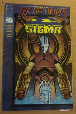 Sigma #1 - Image Comics - Fire From Heaven foto