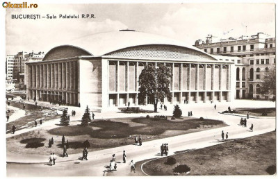 CPI (B87) BUCURESTI, SALA PALATULUI, CIRCULATA, 1962 foto