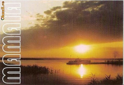 CP195-36 Mamaia -Apus pe lacul Siutghiol (Constanta) - carte postala, necirculata -starea care se vede foto