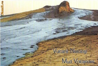 CP196-62 Vulcanii Noroiosi - Buzau -carte postala, necirculata -starea care se vede foto