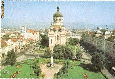 CP196-33 Cluj-Napoca. Piata Victoriei -carte postala, necirculata -starea care se vede foto